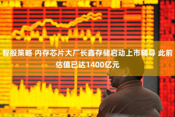智股策略 内存芯片大厂长鑫存储启动上市辅导 此前估值已达1400亿元